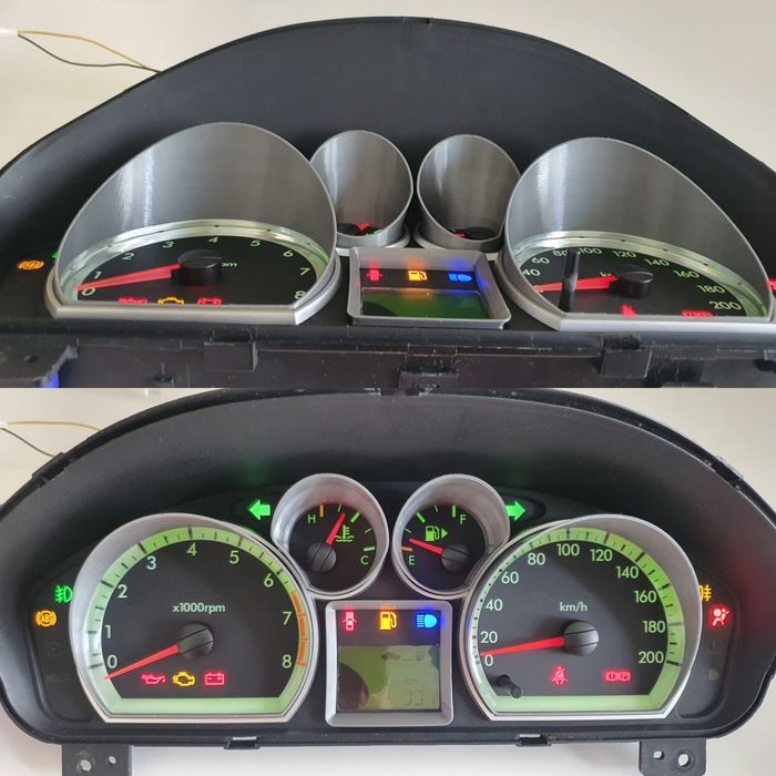 Lacetti Aveo тунелі в приборку