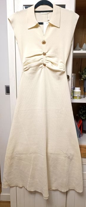 Sukienka dzianinowa UNI  wiosna lato jesień zimaL XL 40 42