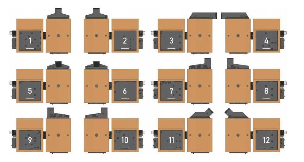 KOCIOŁ z podajnikiem na PELLET 15 kW. Piece klasy 5 Ecodesign Pelet