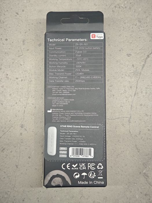 Inteligentny pilot przełącznik Moes Zigbee Smart Switch