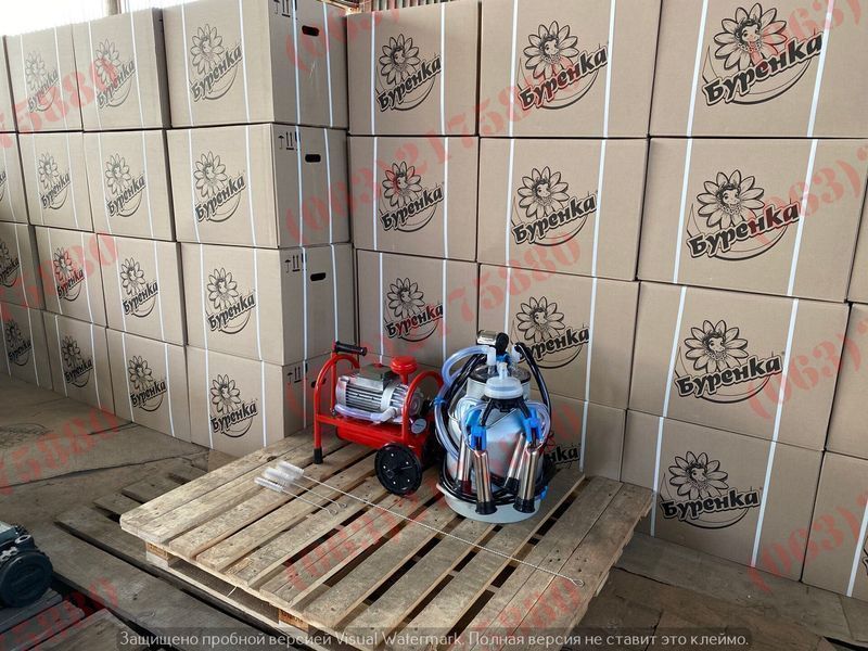 Доїльний апарат "Буренка-1 євро" сухий