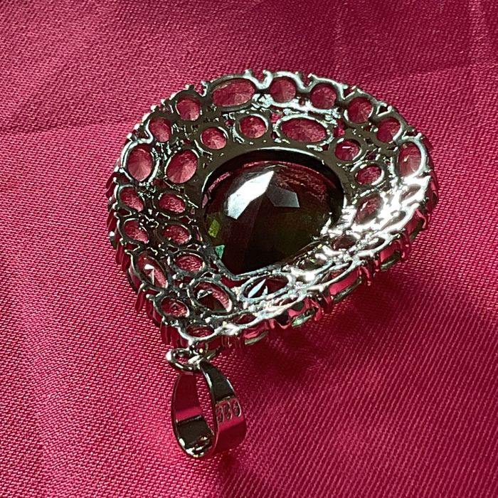 Pendente prata 925 medida de 5 cm
