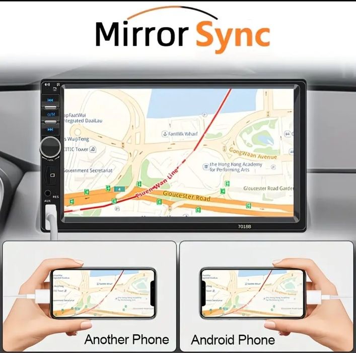 Auto-Radio com ecrã 7" touch Novo na caixa original