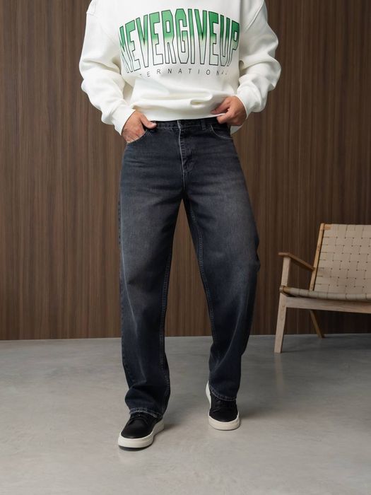 Джинси чоловічі, джинсы мужские свободные relaxed jeans L