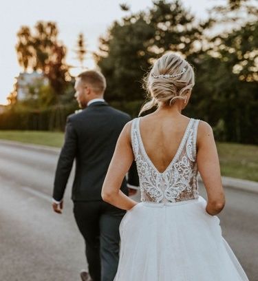 Ozdoba do włosów/ spinka ślubna