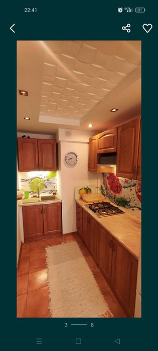 Wynajmę mieszkanie 36m. na Poniatowskiego 17 dwa pokoje, balkon, piwni