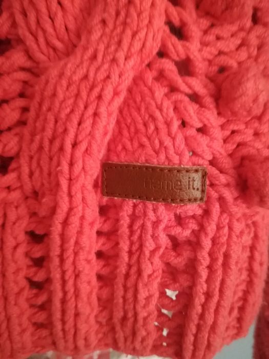 Sweter KIDS bawełniany ażurowy j.Nowy