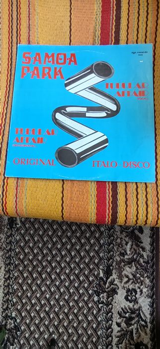Samoa Park-Tabular Affair, 12"Maxi singiel winylowy Italo disco