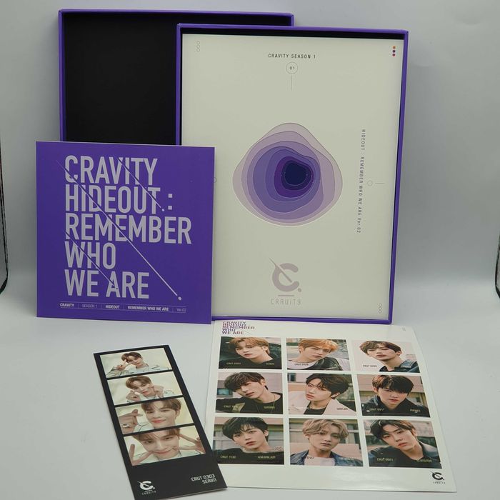 Livro + CD - Cravity – Season 1. Hideout: Remember Who (Ver.02) - VSO