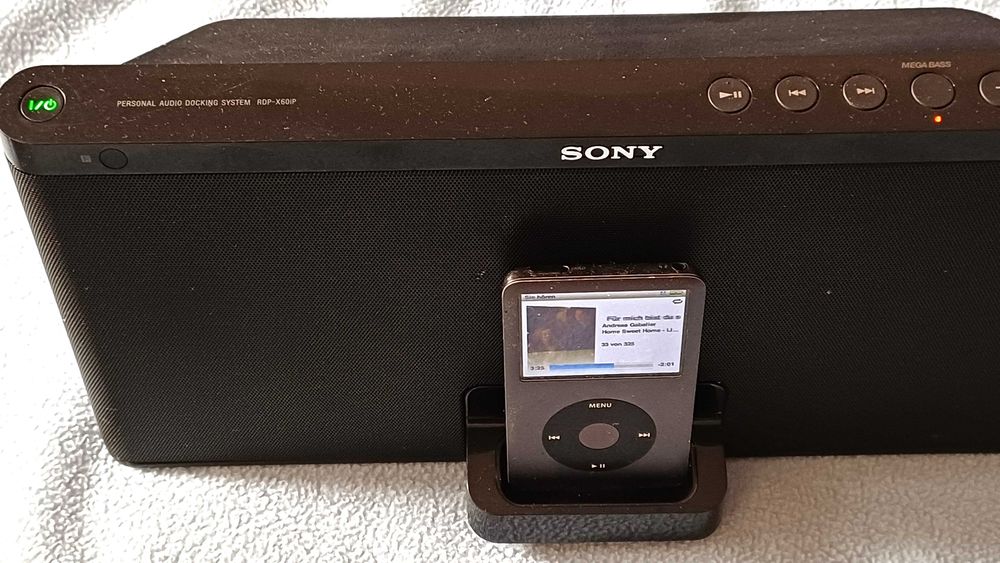 Stacja dokująca audio głośnik SONY,RDP-X60iP