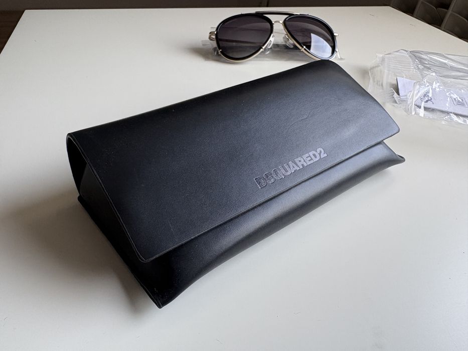 Okulary przeciwsloneczne Dsquared2 nowe oryginal aviator