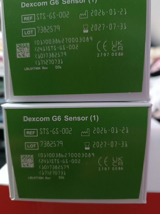Sensor Dexcom G6