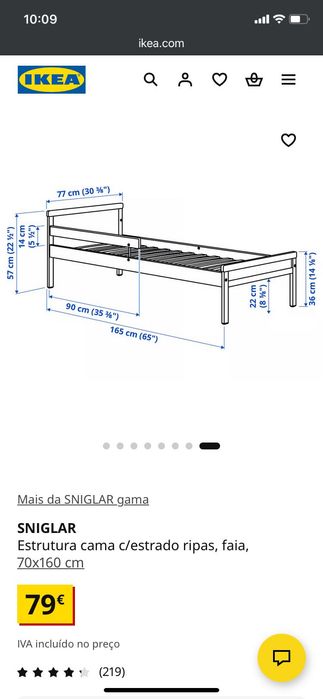 Cama criança IKEA