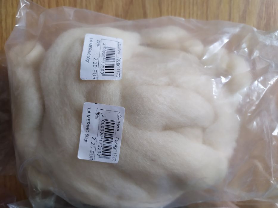 Lã para artesanato - feltragem
