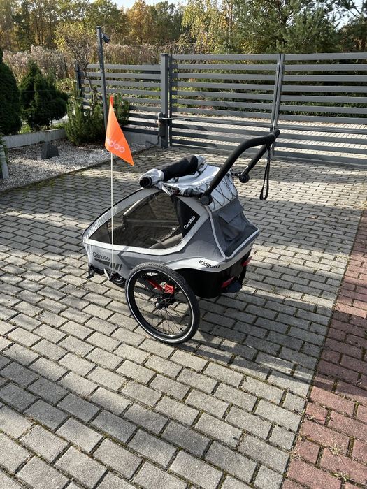 Qeridoo Kidgoo 1 przyczepka rowerowa