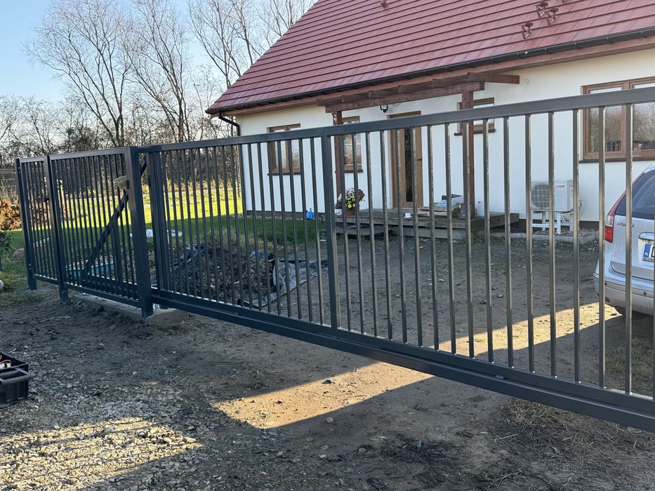 Ogrodzenia Wrocław, Bramy przesuwne, automatyka wrocław