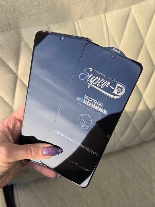 Скло Redmi 14C Poco C75 защитное стекло суперД сяоми редми поко