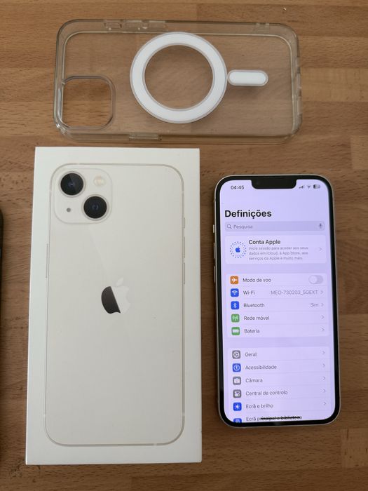 Iphone 13 128gb branco caixa desbloqueado(ACEITO RETOMA)