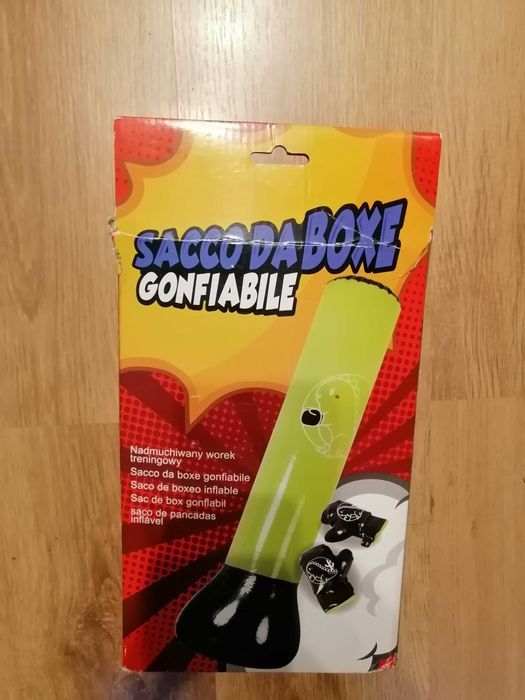 zabawka nadmuchiwany zestaw bokserski