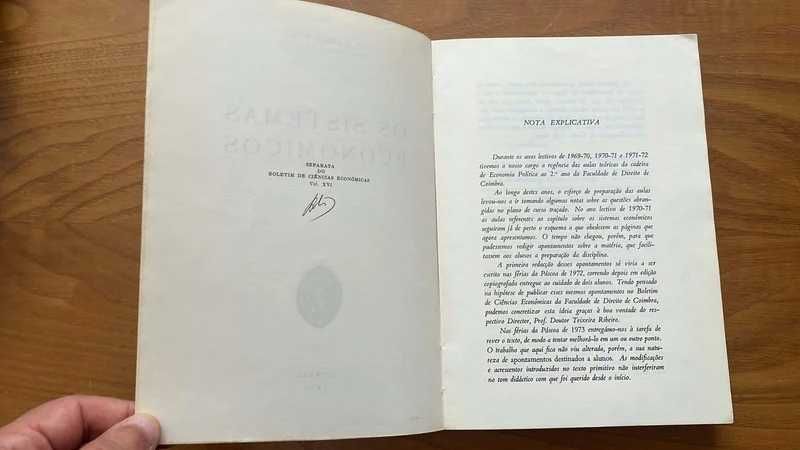 Os Sistemas Económicos (1925)