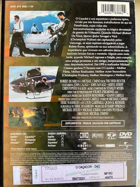 O Caçador de Michael Cimino com Robert De Niro
