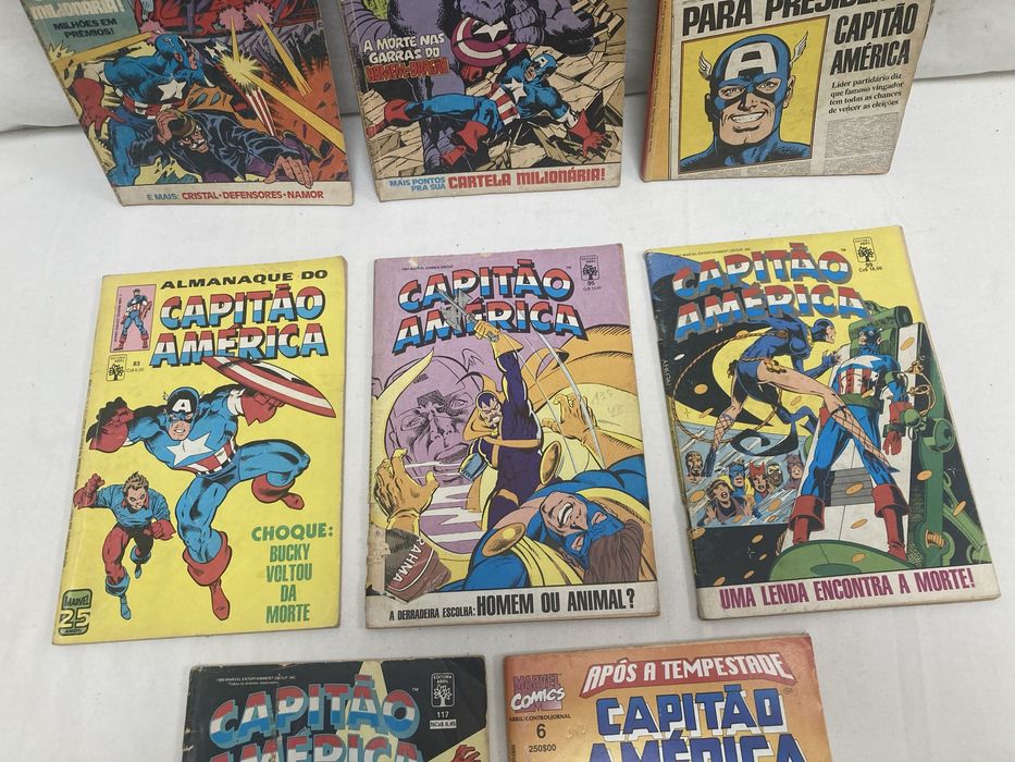 Livros Capitão América, Banda Desenhada