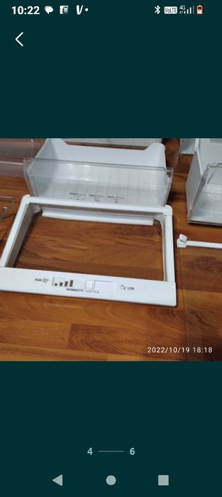 Szuflada chłodziarki do lodówki Hotpoint ariston