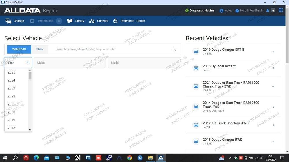 ALLDATA USA Kanada Meksyk i.t.d On-line 365 dni