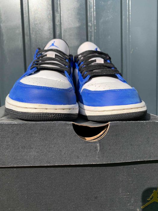 Buty Jordan Air 1 Low Game Royal 44.5 28.5 oryginalne bdb