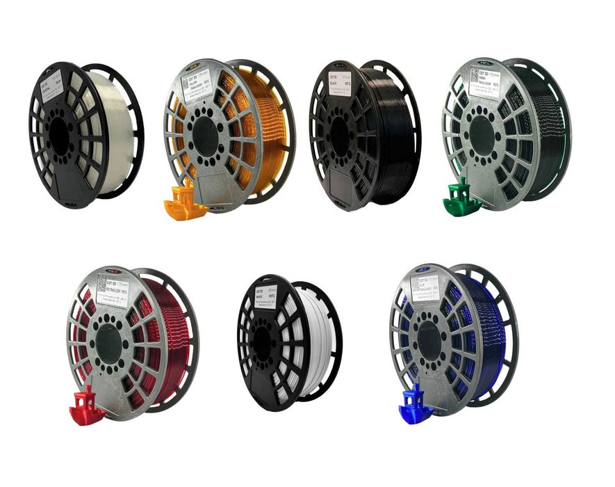 Filamentos 3D PLA PETG ASA TPU 1.75mm 1KG (NOVOS)