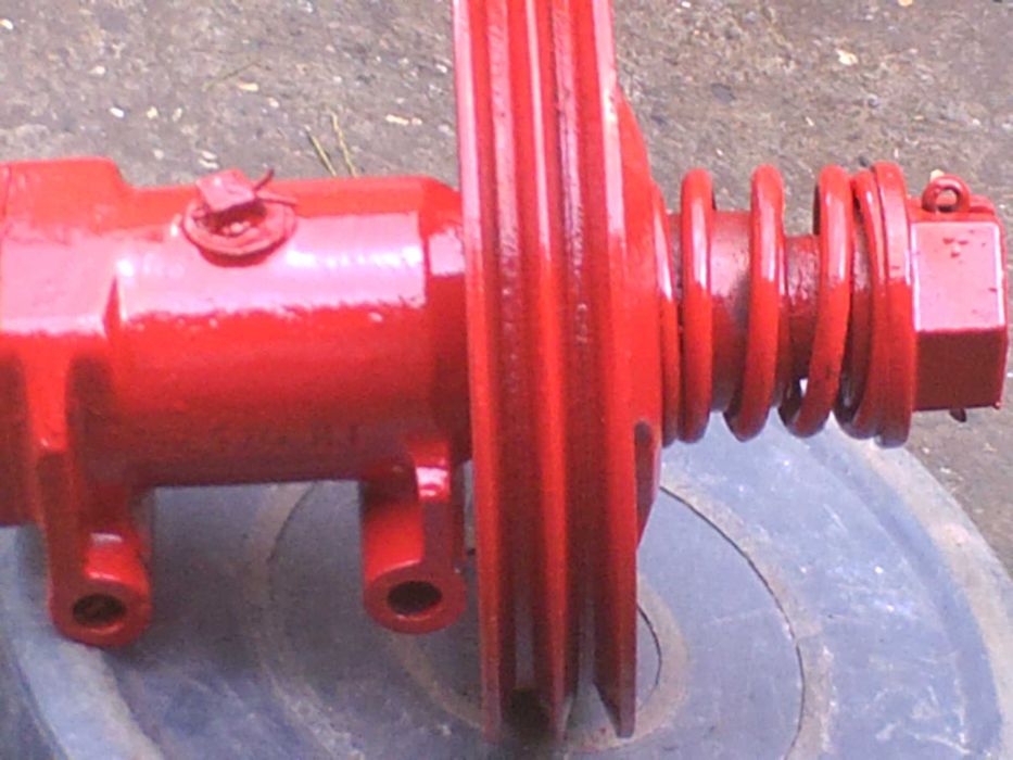 transmissao com polia de duas correias e embraeagem leva  cardin