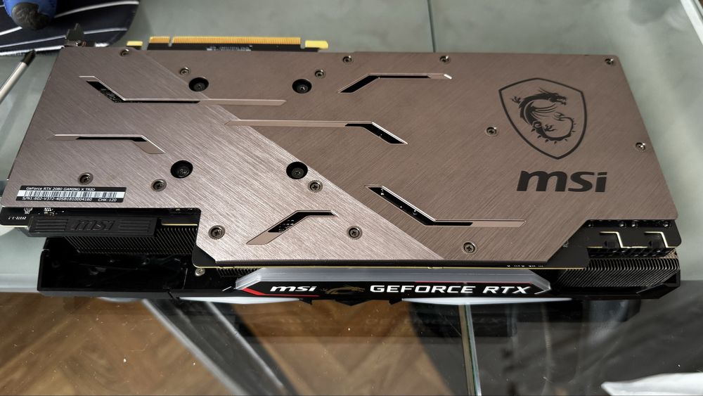 Продам игровую видеокарту MSI Ge Force RTX 2080 Super X Trio