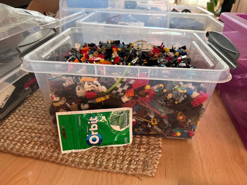 Lego mix - Star Wars, City i inne ponad 45 KG + zestawy