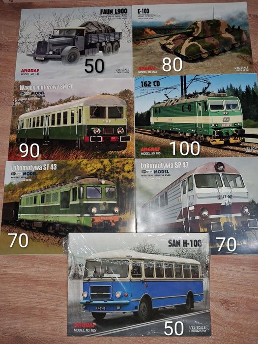 Model kartonowy Angraf