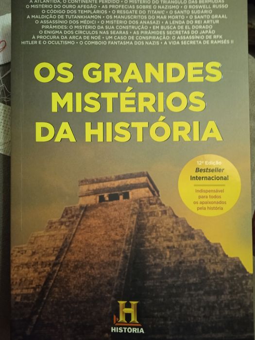 Livro história - os grandes mistérios da história
