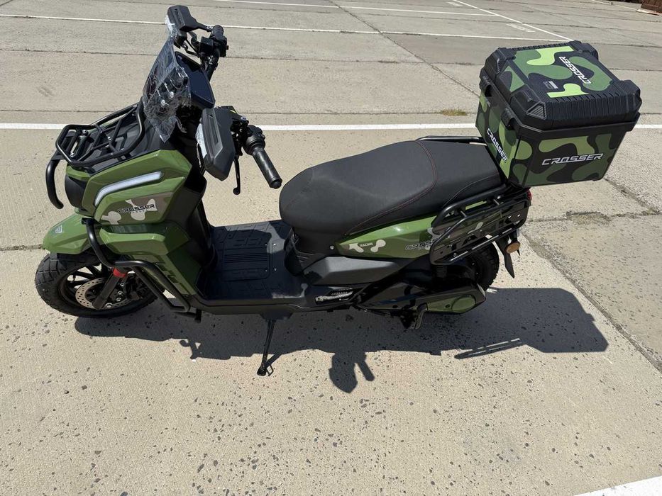 Crosser CR-21 Pro 2500W 40А Lifepo4 Підвищєний вольтаж АКБ 76.8V ХАкі