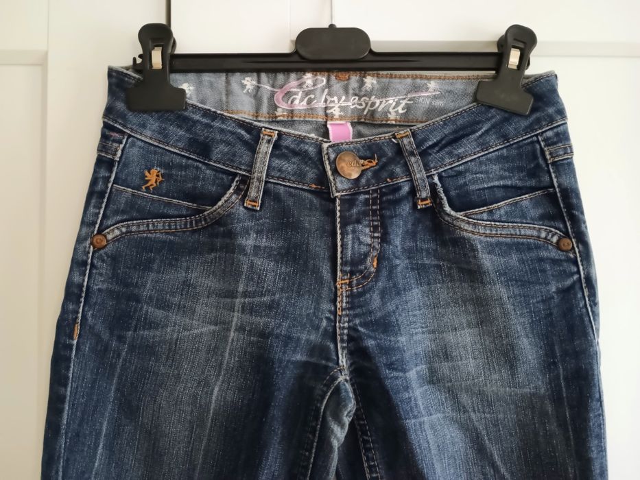 Spodnie jeansy Esprit Skin slim 25/32