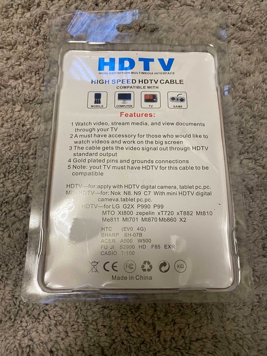 Кабель Hdmi 1.5 м (3 в 1) +2шт перехідники в комплекті micro/mini hdmi