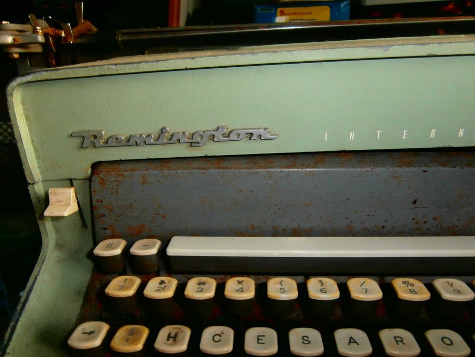 maquina de escrever remington