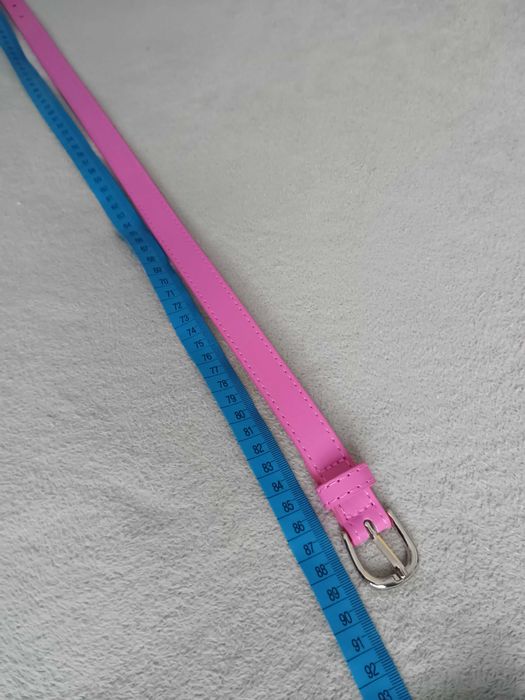 Nowy damski różowy pasek 90 cm