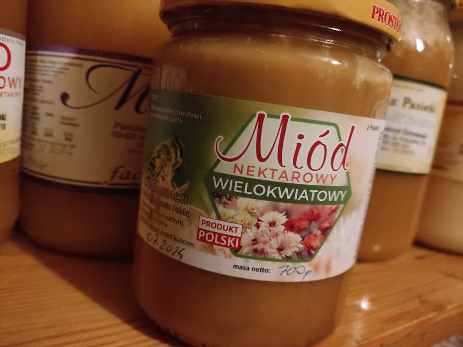 Miód pszczeli z własnej pasieki