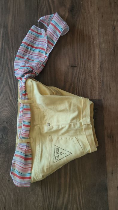 świetne spodenki GUESS kids jak nowe 122/128