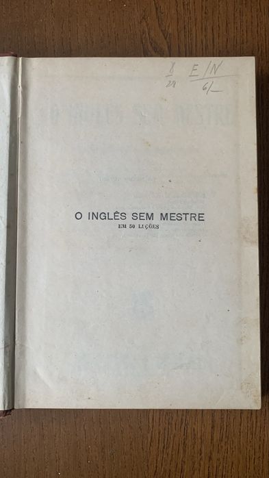 O inglês sem mestre
