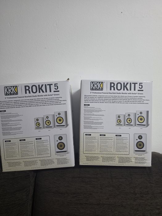Krk Rokit 5 G4 novas