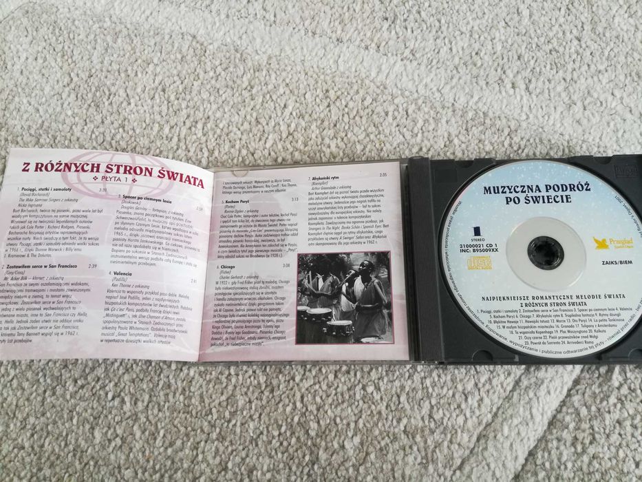 3 płyty CD Najpiękniejsze romantyczne melodie świata Reader's Digest