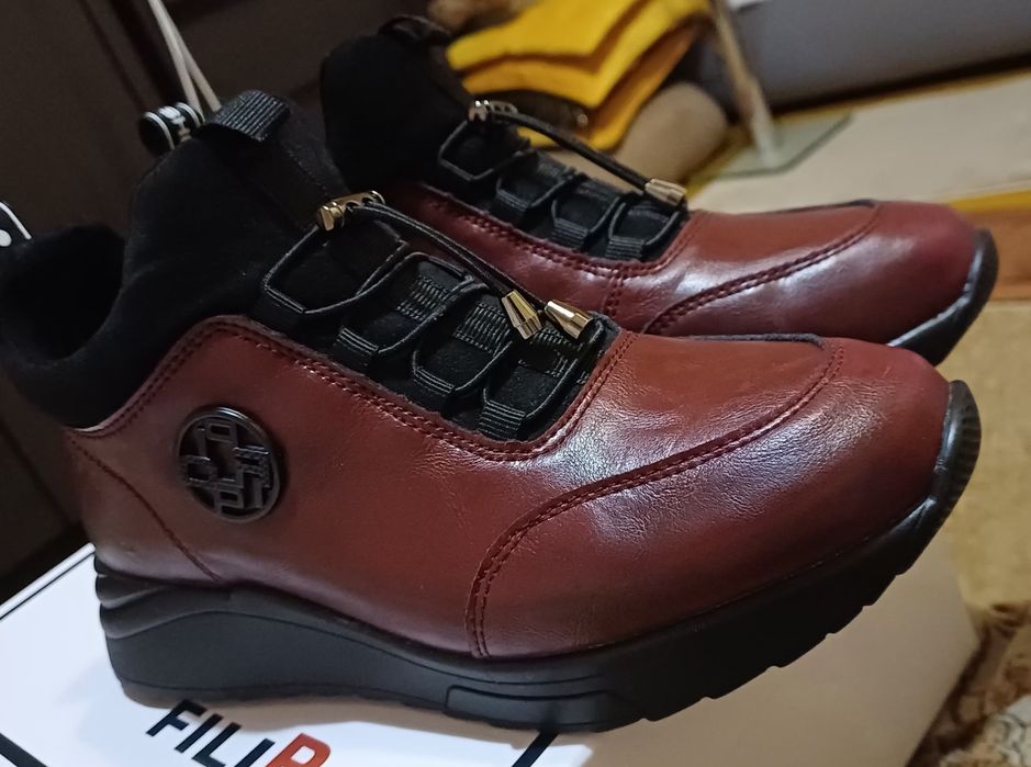 Botki Filippo r.39 bordo