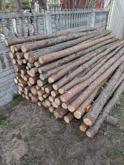 Stemple budowlane drewniane 3m