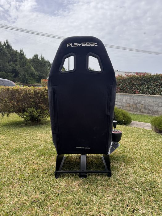 Sim Racing Setup - Playseat Evolution Alcantara + Thrustmaster T300 RS GT + TH8S Shifter (Fully Assembled, Ready to Play)
