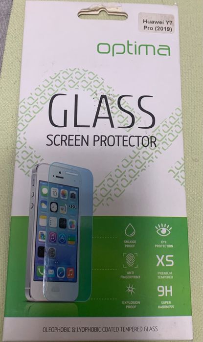 Защитное стекло на Huawei Y7 Pro (2019)
