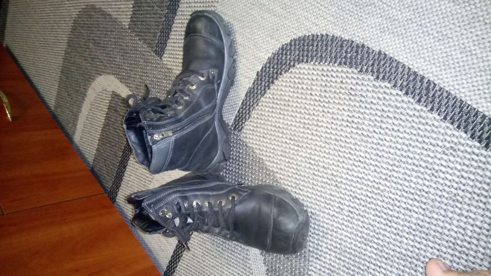 Зимняя обувь кожа